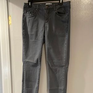 Sonoma from kohls stretchy gray skinny jeans